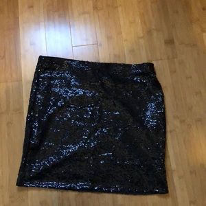 Sequin skirt